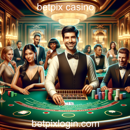 Experiência Imersiva do Cassino Ao Vivo no Betpix Casino